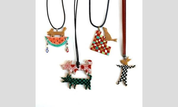 工芸ワークショップ　色絵のアクセサリー